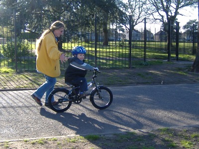 He's got the hang of this now.