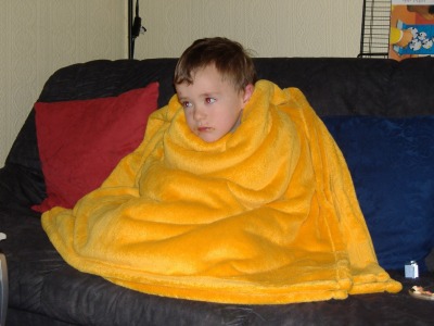 Suffering from chickenpox