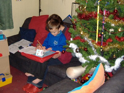 Writing with Mummy