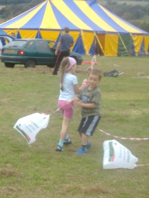 Home-made kites