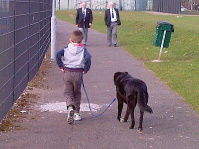 Walking the dog