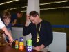 Hard Loxley puzzles over Jenny's stacking cups