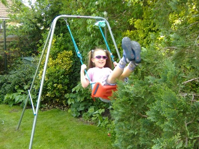 Swinging through the trees
