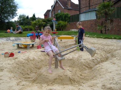 Forget buckets and spades, this is how you build a sandcastle.