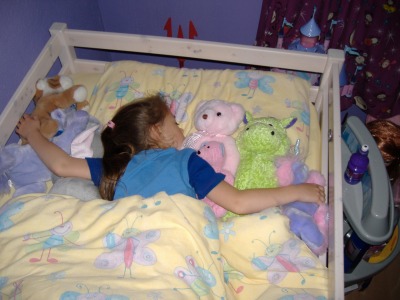 There were 8 in the bed...