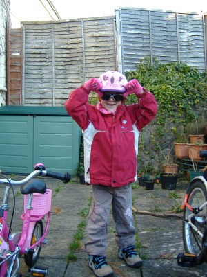 Preparing for a Boxing Day ride.