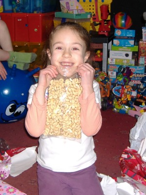 A big bag of cashew nuts