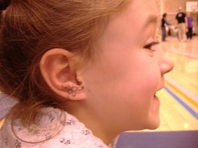 Stamped ear