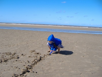 Digging a channel