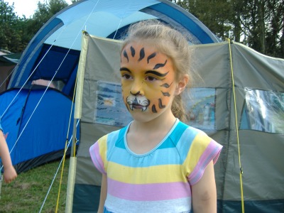 Sulky tiger