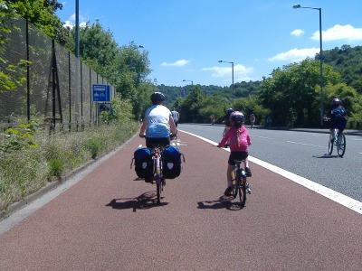 Riding with Mummy