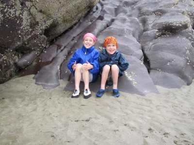 Purple rocks
