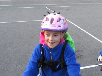 Helmet hair
