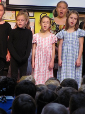 In the chorus