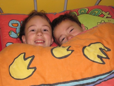 There were two in the bed
