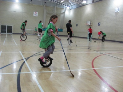 Jenny's first hockey session