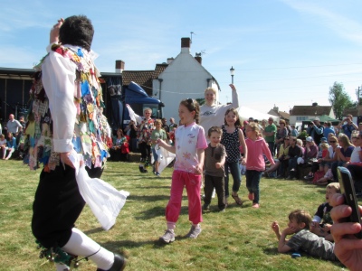 Dancing in the summer